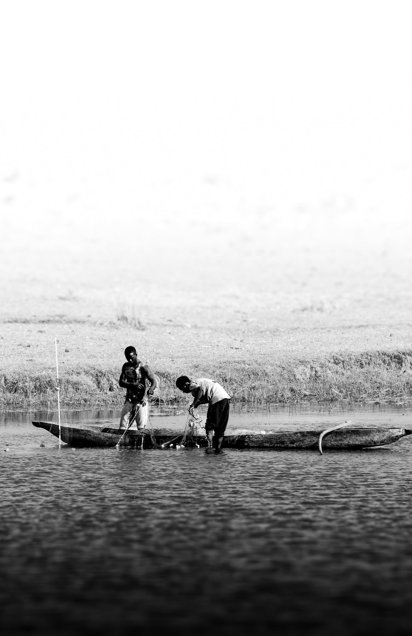 Men fishing